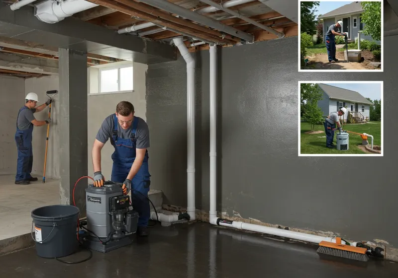 Basement Waterproofing and Flood Prevention process in Lewiston, MN